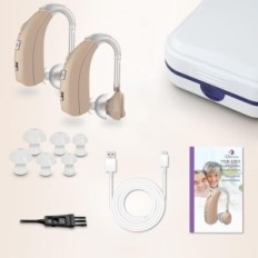 Delmicure VHP-1303 høreapparat med støyreduksjon, beige, lasting 2 stk