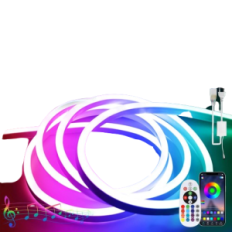 LED Bagza Neon, 230 V, IP65, 15 m, brugt