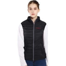 Gilet da donna riscaldato conqueco, 10000 mAh, nero, taglia l