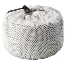 Ensemble de vaisselle de camping avec couverts pour 2 personnes.