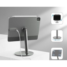 Soporte de carga de lululook magnético para iPad Pro 11 "M4, 18 W, USB C