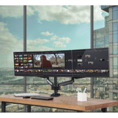 Fique em pé para putorsen de monitor triplo, 17-27 polegadas