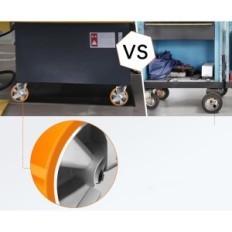 WBD Webd Weibida Nábytok kolesá, 150 mm, 2300 kg, 2 ks, použité