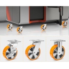 Ruote di mobili WBD Weibida, 150 mm, 2300 kg, 2 pezzi, usati