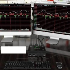 KVM MIADDA KVM Stikalo kolesa, USB, HDMI