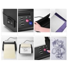 Mašina tatuiruotės perdavimui Atome USB Profesionalus įrenginys juda tatuiruotes