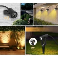 LED svetlometu nastaviť YUIDI, 8/26M, TEPLOAD 3000K, IP65