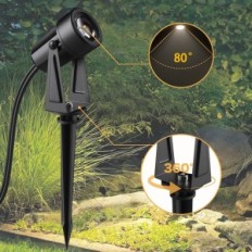 LED žibintų rinkinys Yusei, 8/26M, šilumos baltas 3000k, IP65