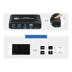 KVM Niucare jungiklis, 8K, HDMI, USB jungiklis