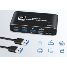 KVM Niucare jungiklis, 8K, HDMI, USB jungiklis