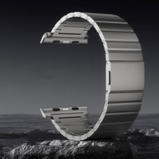 Lululook titanium alça magnética para Apple Assista Ultra 2 49mm, DLC