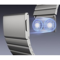 Lululook Titanium Magnetic Strap för Apple Titta på Ultra 2 49mm, DLC