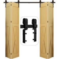 Wolfbird sliding door guide set 183 cm, 4 doors, solid