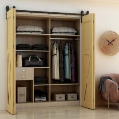 Wolfbird Posuvný vodiaca vodiaca dverí nastaviť 183 cm, 4 dvere, pevné