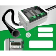 Mobilní digitální AIFIZO IEC309-2, 3 fáze, 16 A 400 V, IP44