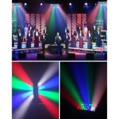 Disco Lamp Betopper 8x3w RGBW 240V 45W Fargerik Stage Lampe for hendelser med lyseffekter og auto-modus