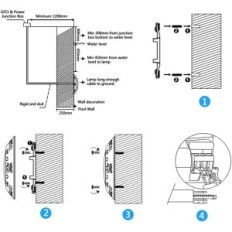 LED LED Limle R-PL34-CD35W para 35W, IP68, 6000K, 3500LM, UTILIZADO