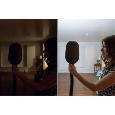 Lampe de sol à LED, lumière du jour, bras flexible, 27W