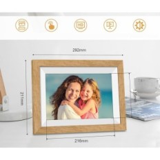 APveelvee WiFi 10.1 Digital Frame ", 32GB mälu, HD IPS ekraan, puudutage