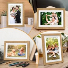 APveelvee WiFi 10.1 Digital Frame ", 32GB mälu, HD IPS ekraan, puudutage