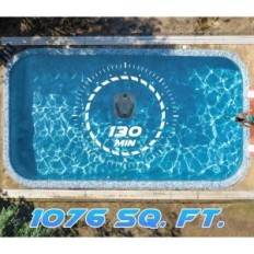 Piscina sem fio Robot Seblub 130 min 5200 mAh até 100 m2, exposição