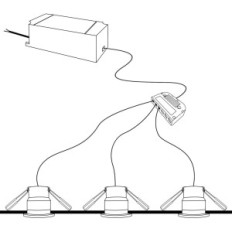 Spot LED Boyir 12V 3W, éclairage externe, 2700K / 4000K / 5000K, 10 pcs.