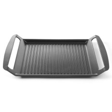 Plate Grill-lokero, joka on täynnä induktiota Kosehen Teflon 39x26cm - Hendi 629130