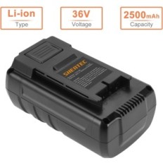 Shentec 36V 2500 MAH battery, for Al-Ko and Grassimmer, Exhibition