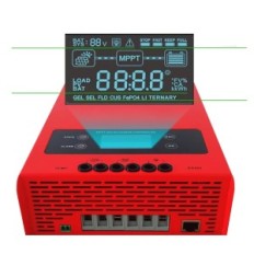 SOLINER ESF48L60A MPPT 60A įkrovimo valdiklis su saulės LCD ekranu