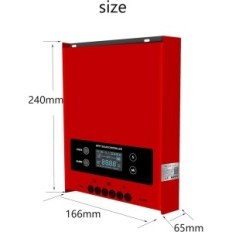 Solamr ESF48L60A MPPT 60A Latausohjain aurinko LCD-näyttö