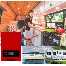 SOLAMR ESF48L60A Ελεγκτής φόρτισης MPPT 60A με ηλιακή οθόνη LCD