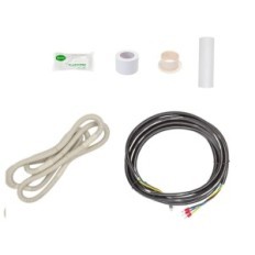 TCLLKA medené rúrky 1/4 "a 3/8", 2x5m, neúplné bez medenej trubice