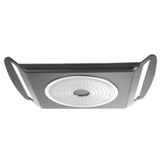 Plaatgrill-lade die wordt gehaald voor inductie Koshen Teflon 39x26cm - HENDI 629130