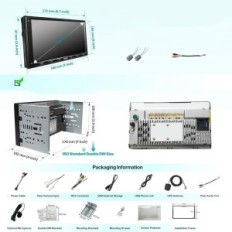 Atoto A6G2A7PF Radio Android Double-Din, Caroplay, Android Auto, GPS, 7 "