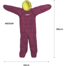 PMS indossato un sacco a pelo per adulti, spessa, calda, campeggio, pesca, m