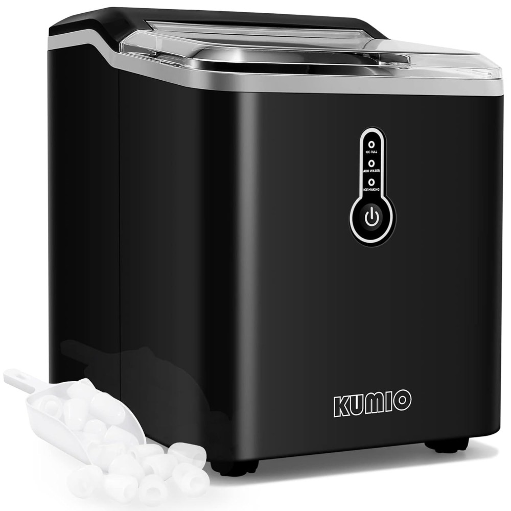 Kumio Ice Waterwork 1.5L, 9 kubussen in 6-9 minuten, met een mes en een mand, gebruikt