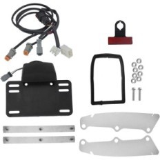 Fender posteriore HDBubalus con LED a Harley Touring 2009-2013 strada, utilizzato