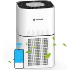 Purificatore d'aria diyette con HEPA H13, 22 dB, per camere fino a 120 m²