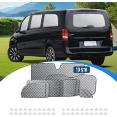 Maxawe 10 PCS. Mats térmicos para Vito III W447 2014-2024, protección solar