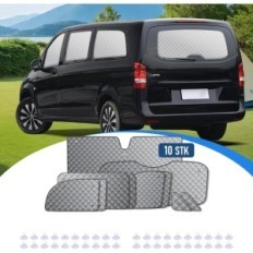 Maxawe 10 kpl. Thermal Mats for Vito III W447 2014-2024, aurinkosuoja