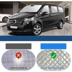 Maxawe 10 kpl. Thermal Mats for Vito III W447 2014-2024, aurinkosuoja