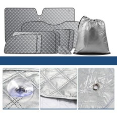 Maxawe 10 PCS. Mats térmicos para Vito III W447 2014-2024, protección solar