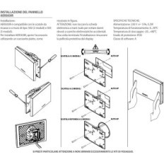 Aermec Aer503IR Touch Termostat til Klimaconcollections, Indbygget