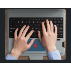 Prípad s Nillkin Klávesnica, TrackPad, pre iPad Pro 12,9 ", výstava