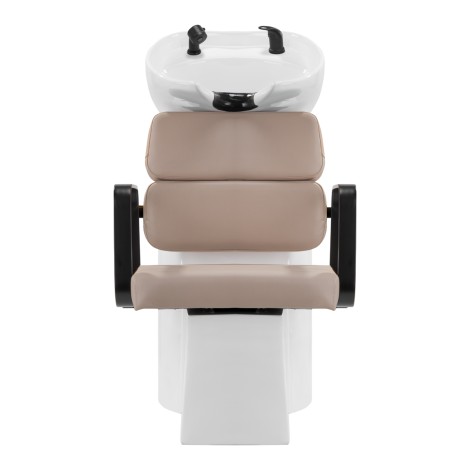 Gabbiano Porto-BM hair wash unit beige — front view