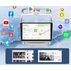 Nhopeew car radio 2 + 64g Android for Peugeot 307 with GPS and WiFi