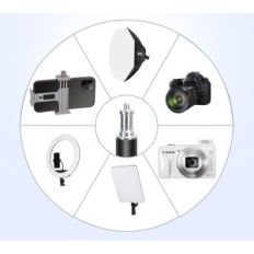 FGGL Osvetľovacia sada, SoftBox 70 cm, LED 135W, Statív 2M, 3000-6500K