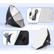 FGGL rasvjeta set, Softbox 70 cm, LED 135W, stativ 2m, 3000-6500k