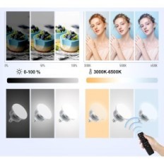 FGGL rasvjeta set, Softbox 70 cm, LED 135W, stativ 2m, 3000-6500k