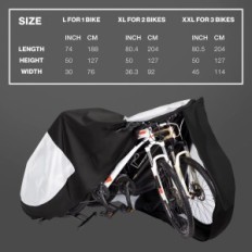 Étui des obsidiens d'équipe pour 1-3 vélos, imperméable, durable, Ripstop